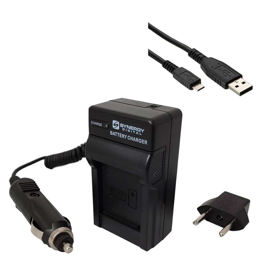 Kodak Pixpro FZ55 usb充電器付き Amazon.com : Synergy Digital Accessory Kit, Compatible with